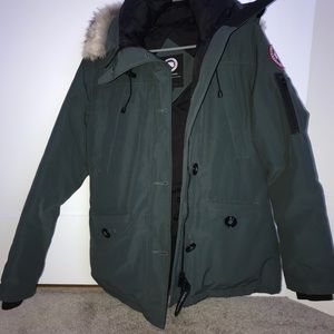 CANADA GOOSE - montebello parka with fur hood